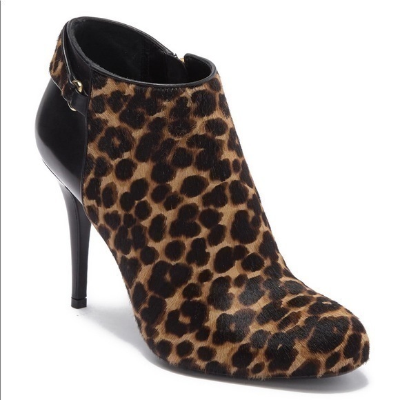 New Longchamp $805 Calf Hair Stiletto Heel Bootie - Picture 4 of 15